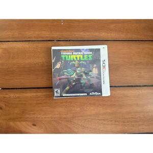 Teenage Mutant Ninja Turtles 2013 Nintendo 3DS CIB Authentic Case Game & Manual